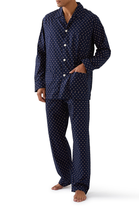 Nelson Star-Printed Pajamas